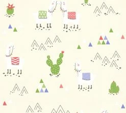 Vliestapete BOYS & GIRLS 6 - beige-creme - 10 Meter