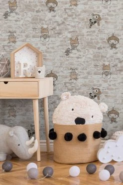 Papiertapete BOYS & GIRLS 6 - beige-grau - 10 Meter 5 Papiertapete BOYS & GIRLS 6 - beige-grau - 10 Meter -Baumarkt Verkaufsgeschäft 9004526200 04 1600Wx1600H