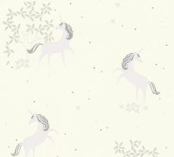 Vliestapete BOYS & GIRLS 6 - grau-violett - 10 Meter