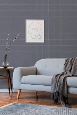 Vliestapete NEW ELEGANCE - blau-grau - 10 Meter -Baumarkt Verkaufsgeschäft 9004528600 04 1600Wx1600H