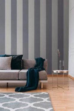 Vliestapete NEW ELEGANCE - blau-grau - 10 Meter -Baumarkt Verkaufsgeschäft 9004530100 04 1600Wx1600H