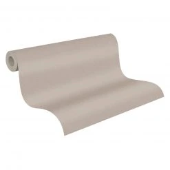 Vliestapete - braun - uni - 10 Meter