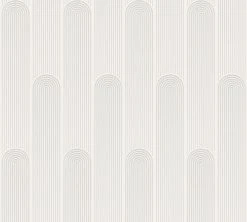 Vliestapete NEW LIFE - weiß-grau - 10 Meter