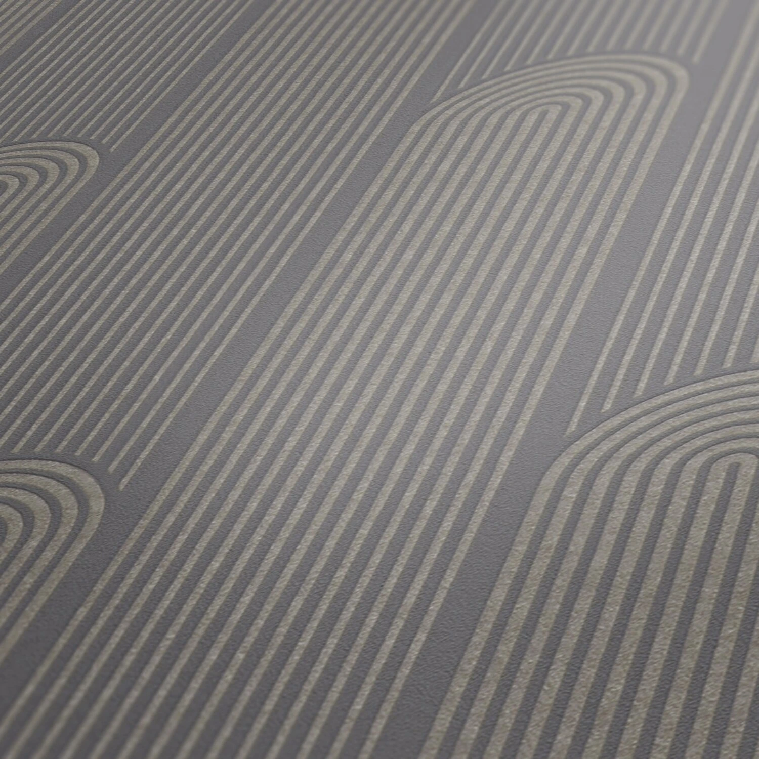 Vliestapete NEW LIFE - anthrazit-beige - 10 Meter 3 Vliestapete NEW LIFE - anthrazit-beige - 10 Meter – Bild 3