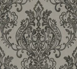 Vliestapete NEW LIFE - grau-schwarz - 10 Meter