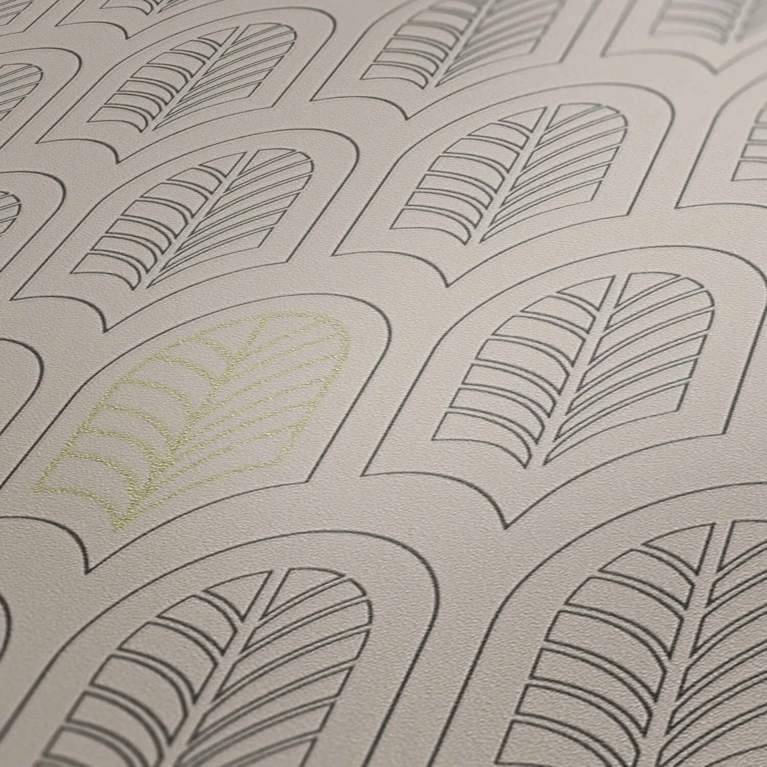 Vliestapete NEW LIFE - taupe-anthrazit - 10 Meter 3 Vliestapete NEW LIFE - taupe-anthrazit - 10 Meter – Bild 3