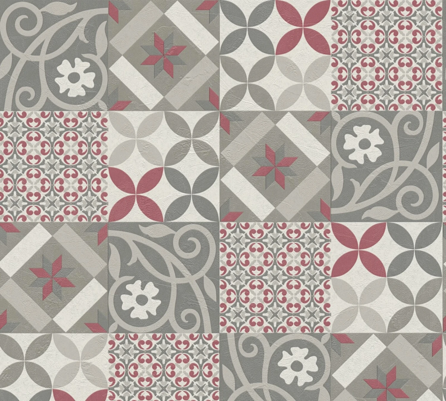 Vliestapete NEW LIFE - schwarz-rot - 10 Meter 1 Vliestapete NEW LIFE - schwarz-rot - 10 Meter