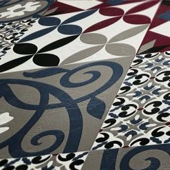 Vliestapete NEW LIFE - schwarz-rot - 10 Meter -Baumarkt Verkaufsgeschäft 9004535400 04 1600Wx1600H