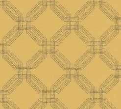 Vliestapete POP STYLE - gelb-silber - 10 Meter