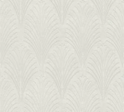 Vliestapete POP STYLE - creme-grau - 10 Meter