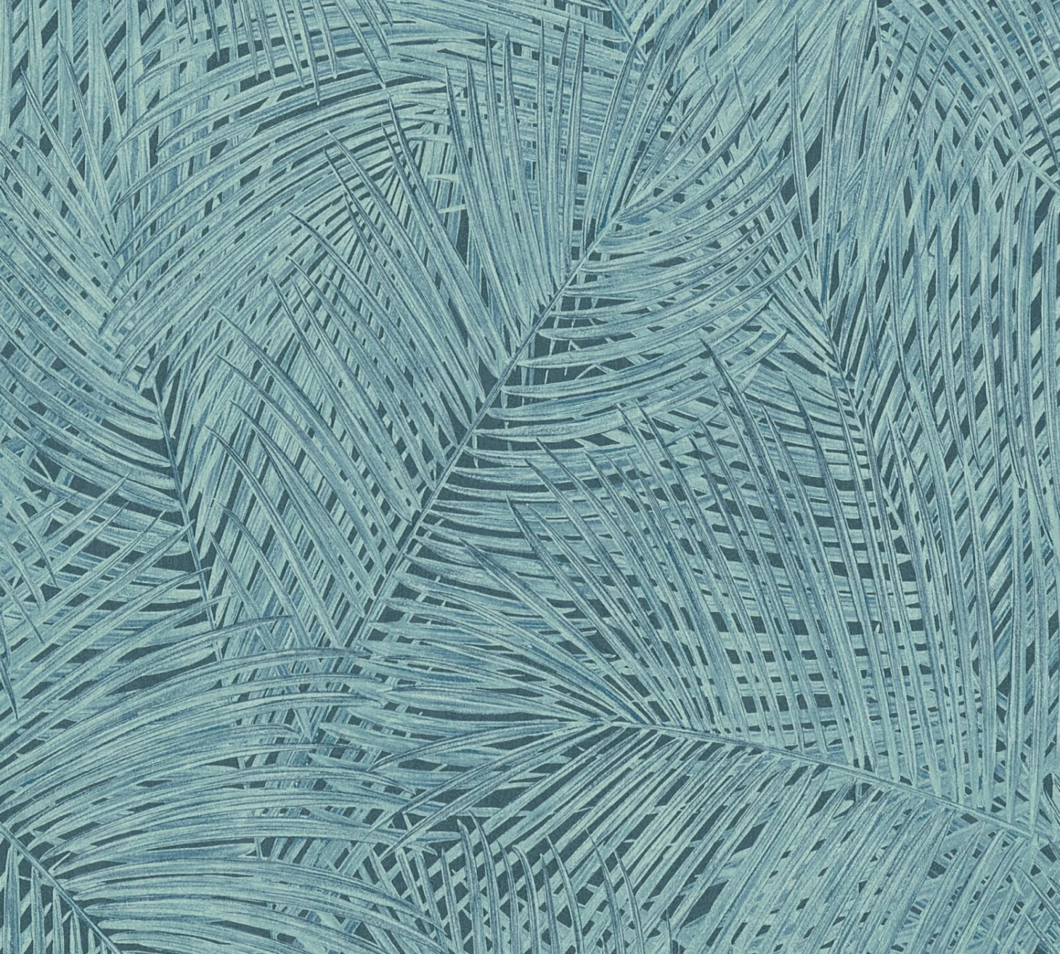 Vliestapete SUMATRA - blau-grün - 10 Meter 1 Vliestapete SUMATRA - blau-grün - 10 Meter