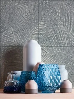 Vliestapete SUMATRA - schwarz-weiß - 10 Meter -Baumarkt Verkaufsgeschäft 9004544200 04 1600Wx1600H