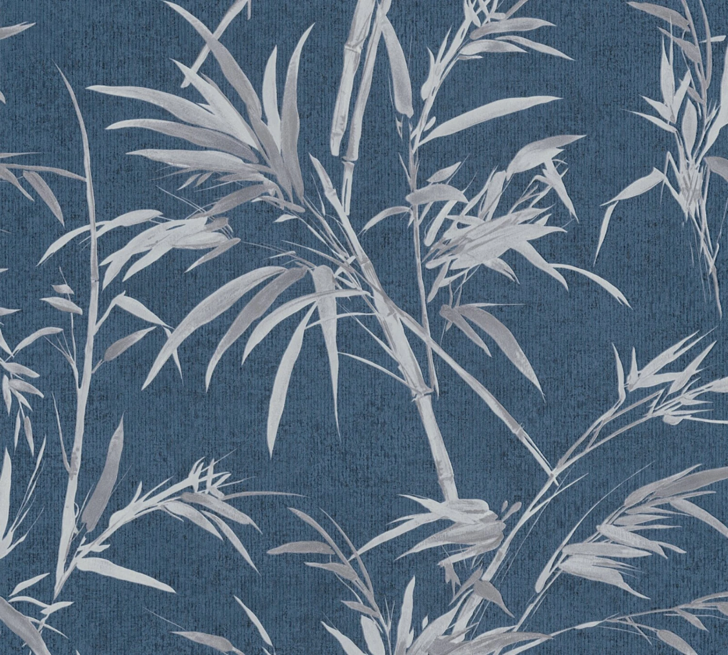 Vliestapete SUMATRA - blau-silber - 10 Meter 1 Vliestapete SUMATRA - blau-silber - 10 Meter