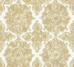 Vliestapete TRENDWALL - gold-weiß - 10 Meter