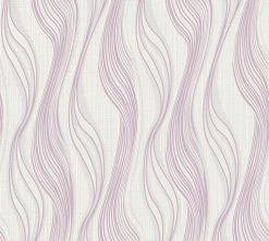 Vliestapete TRENDWALL - grau-rosa - 10 Meter