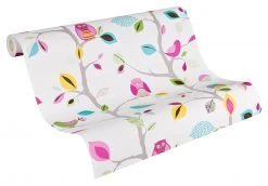 Papiertapete BOYS & GIRLS 6 - bunt-grün - 10 Meter -Baumarkt Verkaufsgeschäft 9004552400 04 1600Wx1600H