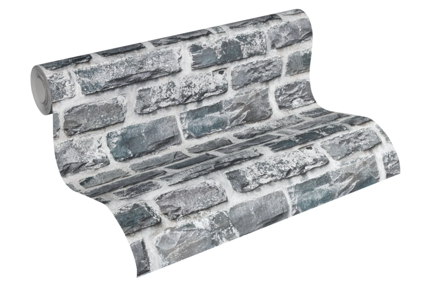 Vliestapete ELEMENTS - grau-schwarz - 10 Meter 2 Vliestapete ELEMENTS - grau-schwarz - 10 Meter – Bild 2