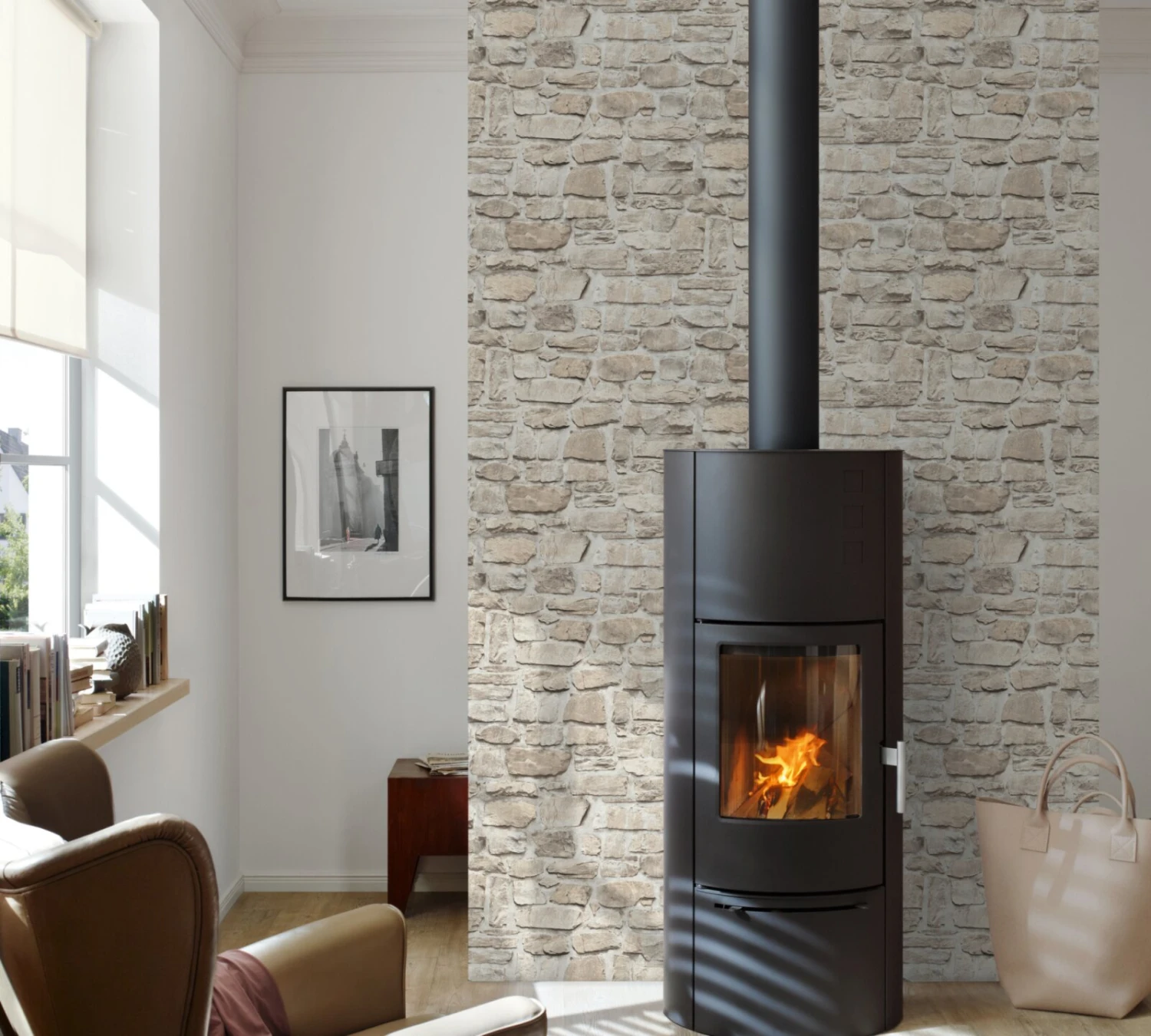 Vliestapete IL DECORO - grau-beige - 10 Meter 3 Vliestapete IL DECORO - grau-beige - 10 Meter – Bild 3