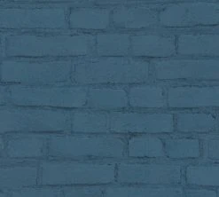 Vliestapete ELEMENTS - blau-schwarz - 10 Meter