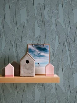 Vliestapete EXOTIC LIFE - blau - 10 Meter -Baumarkt Verkaufsgeschäft 9004558600 04 1600Wx1600H