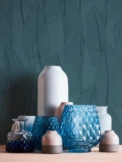 Vliestapete EXOTIC LIFE - blau - 10 Meter -Baumarkt Verkaufsgeschäft 9004558800 04 1600Wx1600H