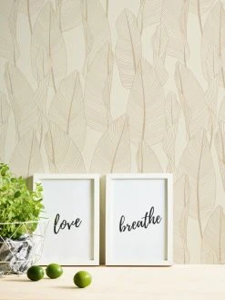 Vliestapete EXOTIC LIFE - beige-creme - 10 Meter -Baumarkt Verkaufsgeschäft 9004559100 04 1600Wx1600H