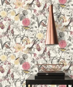 Vliestapete EXOTIC LIFE - rot-gelb - 10 Meter 5 Vliestapete EXOTIC LIFE - rot-gelb - 10 Meter -Baumarkt Verkaufsgeschäft 9004559600 04 1600Wx1600H