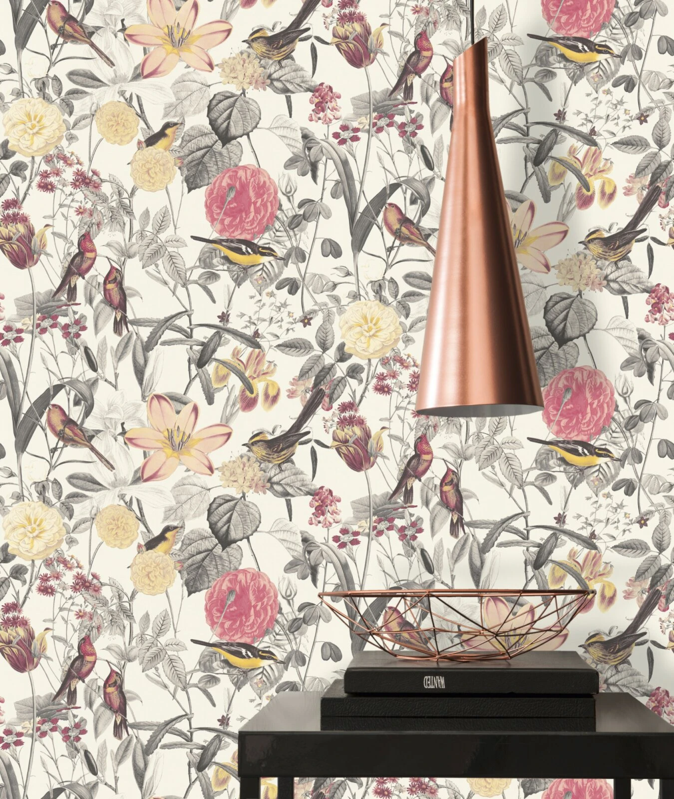 Vliestapete EXOTIC LIFE - rot-gelb - 10 Meter 3 Vliestapete EXOTIC LIFE - rot-gelb - 10 Meter – Bild 3