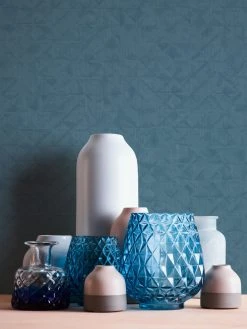 Vliestapete EXOTIC LIFE - blau - 10 Meter -Baumarkt Verkaufsgeschäft 9004561300 04 1600Wx1600H