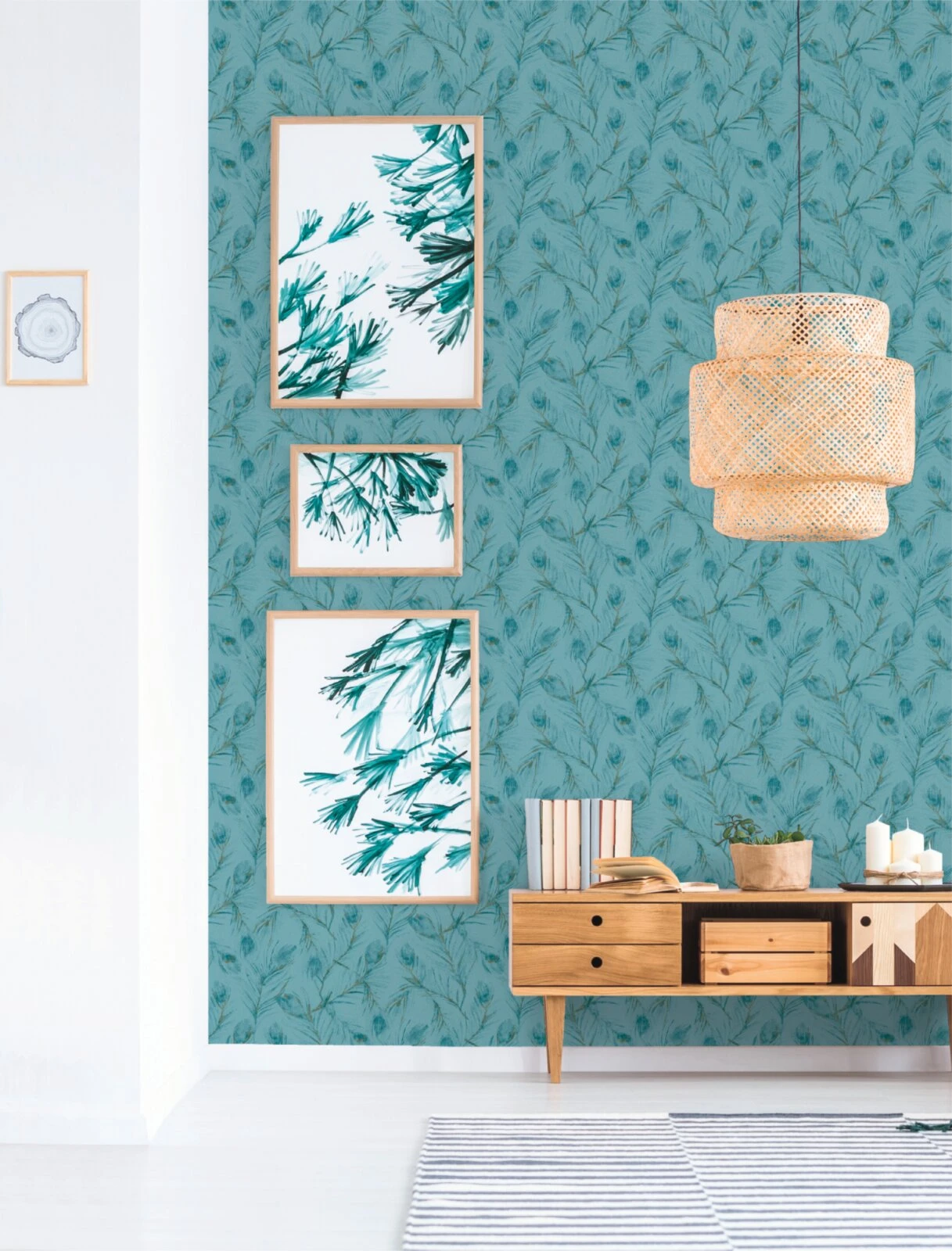 Vliestapete EXOTIC LIFE - blau-bronze - 10 Meter 3 Vliestapete EXOTIC LIFE - blau-bronze - 10 Meter – Bild 3