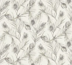 Vliestapete EXOTIC LIFE - grau-bronze - 10 Meter