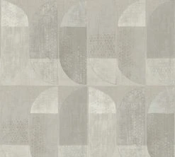 Vliestapete GEO NORDIC - beige-creme - 10 Meter