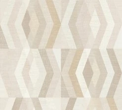 Vliestapete GEO NORDIC - beige-orange - 10 Meter