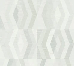 Vliestapete GEO NORDIC - grau-beige - 10 Meter