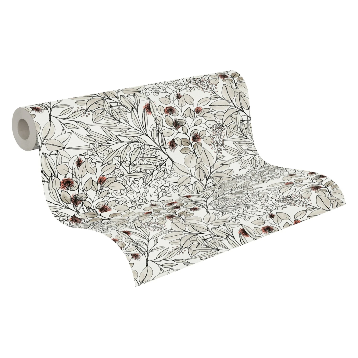 Vliestapete GEO NORDIC - beige-weiß - 10 Meter 2 Vliestapete GEO NORDIC - beige-weiß - 10 Meter – Bild 2