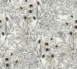 Vliestapete GEO NORDIC - beige-weiß - 10 Meter