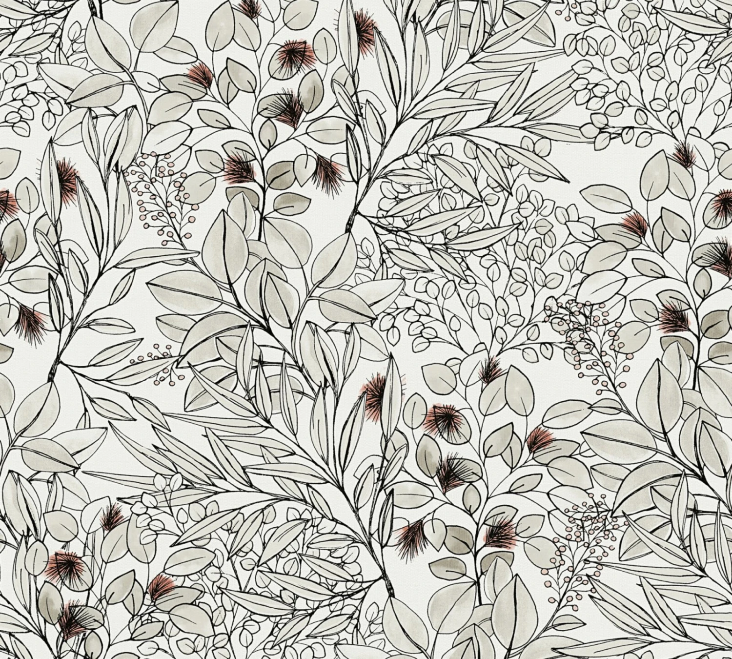 Vliestapete GEO NORDIC - beige-weiß - 10 Meter 1 Vliestapete GEO NORDIC - beige-weiß - 10 Meter