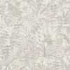 Vliestapete GREENERY - beige-grau - 10 Meter