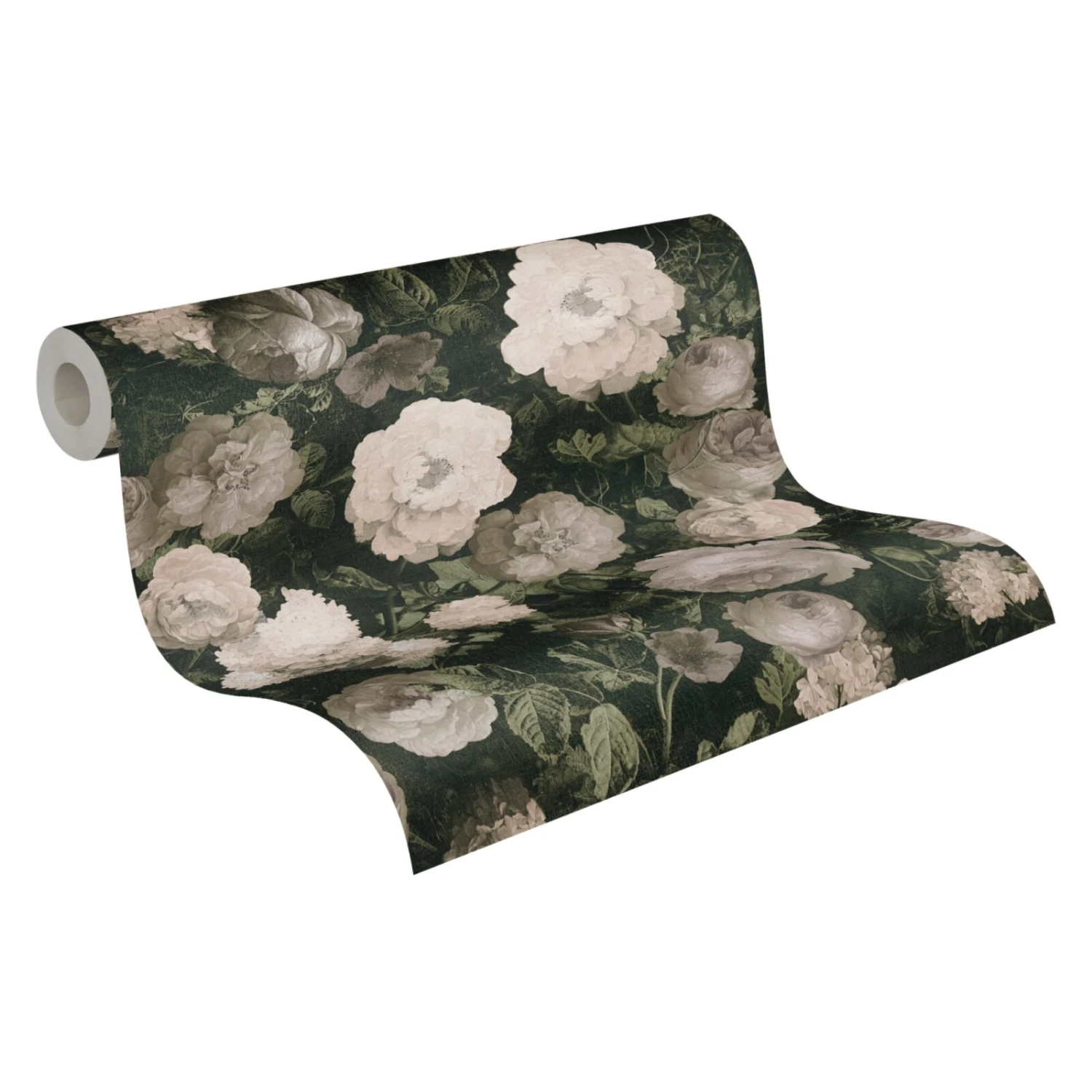 Vliestapete HISTORY OF ART - creme-grün - 10 Meter 2 Vliestapete HISTORY OF ART - creme-grün - 10 Meter – Bild 2