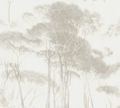 Vliestapete HISTORY OF ART - braun-weiß - 10 Meter