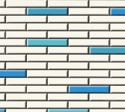 Papiertapete IL DECORO - creme-blau - 10 Meter