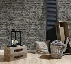 Vliestapete IL DECORO - schwarz - 10 Meter -Baumarkt Verkaufsgeschäft 9004580200 04 1600Wx1600H