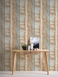 Vliestapete INDUSTRIAL - beige-blau - 10 Meter -Baumarkt Verkaufsgeschäft 9004587300 04 1600Wx1600H