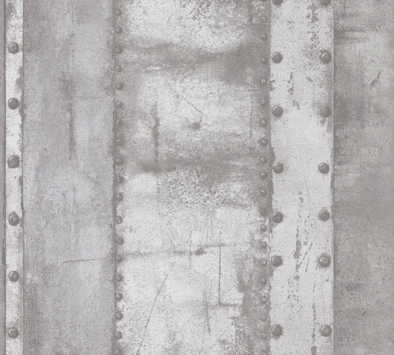 Vliestapete INDUSTRIAL - grau-weiß - 10 Meter 1 Vliestapete INDUSTRIAL - grau-weiß - 10 Meter