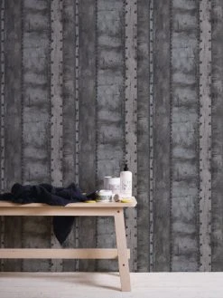 Vliestapete INDUSTRIAL - grau-schwarz - 10 Meter 7 Vliestapete INDUSTRIAL - grau-schwarz - 10 Meter -Baumarkt Verkaufsgeschäft 9004587600 04 1600Wx1600H