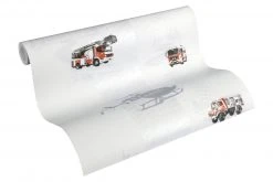 Vliestapete LITTLE STARS - rot-schwarz - 10 Meter -Baumarkt Verkaufsgeschäft 9004590200 04 1600Wx1600H