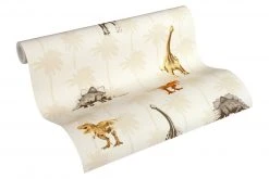 Vliestapete LITTLE STARS - beige-orange - 10 Meter -Baumarkt Verkaufsgeschäft 9004591200 04 1600Wx1600H