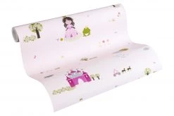 Vliestapete LITTLE STARS - rosa-pink - 10 Meter -Baumarkt Verkaufsgeschäft 9004593800 04 1600Wx1600H