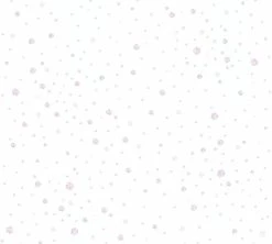 Vliestapete LITTLE STARS - weiß-rosa - 10 Meter