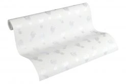 Vliestapete LITTLE STARS - silber-weiß - 10 Meter 5 Vliestapete LITTLE STARS - silber-weiß - 10 Meter -Baumarkt Verkaufsgeschäft 9004594600 04 1600Wx1600H